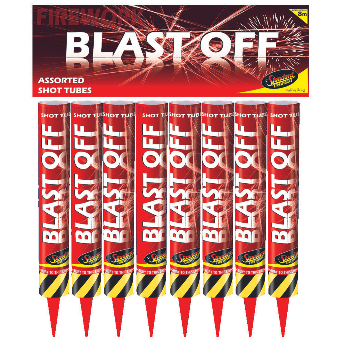 BLAST OFF SHOT TUBES