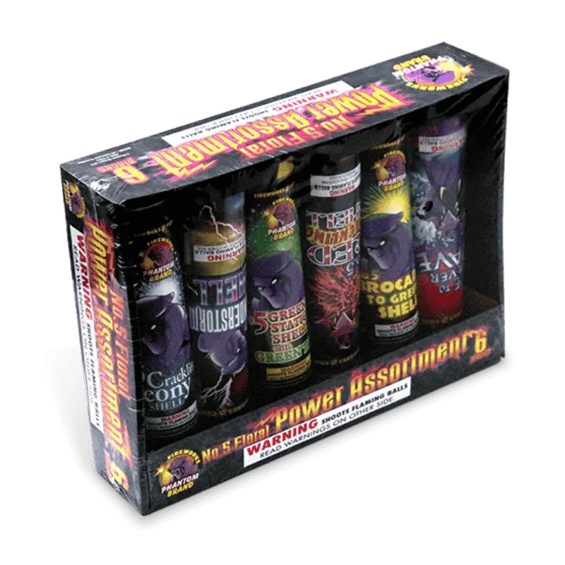 Assortiment Floral Power Pack n° 5, lot de 6