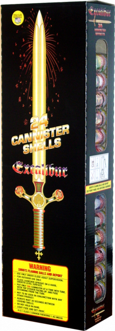 EXCALIBUR | 24 SHOT CANISTER