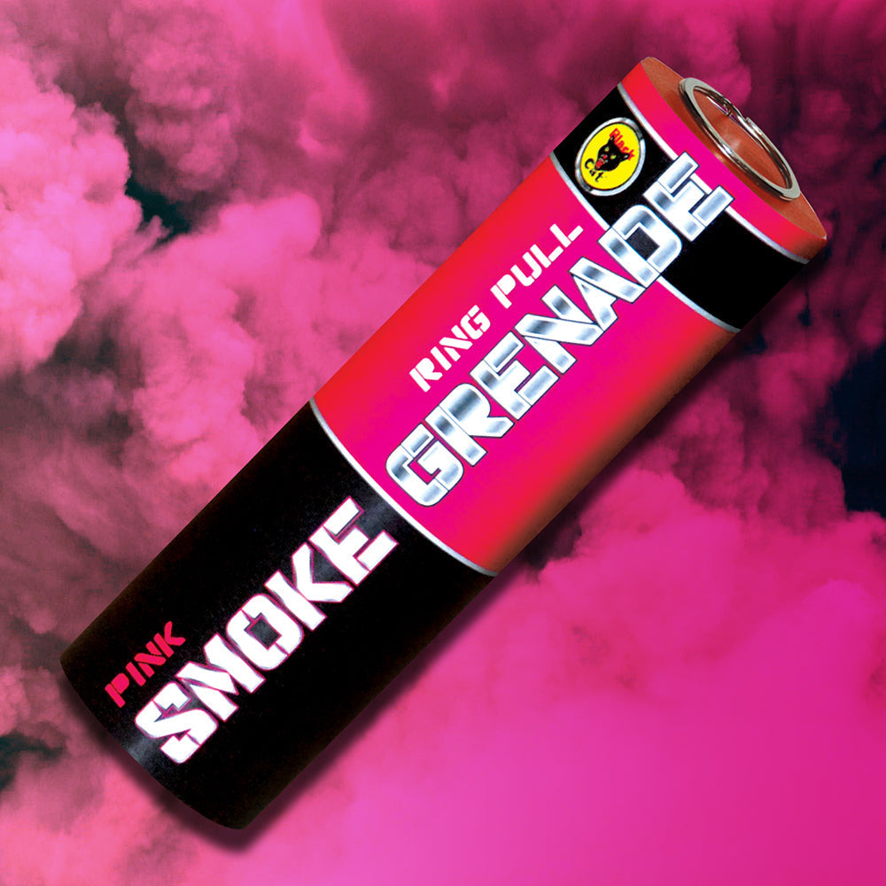 BOMBE FUMIGÈNE ROSE