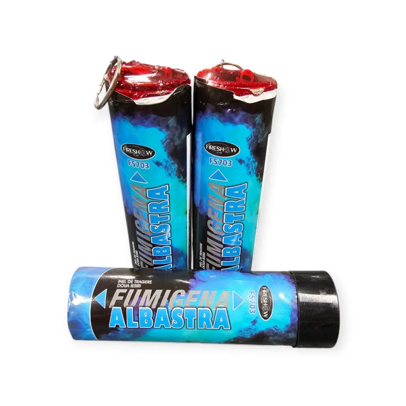 Blue Smoke with Ring