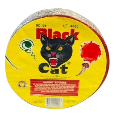 Pétards Black Cat – Rouleau de 4000
